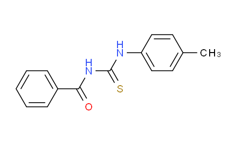 6281-61-4 | 1-benzoyl-3-(4-methylphenyl)thiourea
