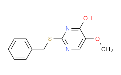 56495-12-6 | 2-(苄硫基)-5-甲氧基嘧啶-4-醇