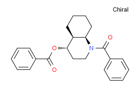5274-51-1 | (4S,4aS,8aR)-1-(苯基羰基)十氢喹啉-4-基苯甲酸酯