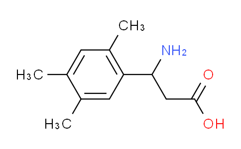 MC249C93 | 773122-62-6 | 3-(2,4,5-trimethylphenyl)-β-alanine