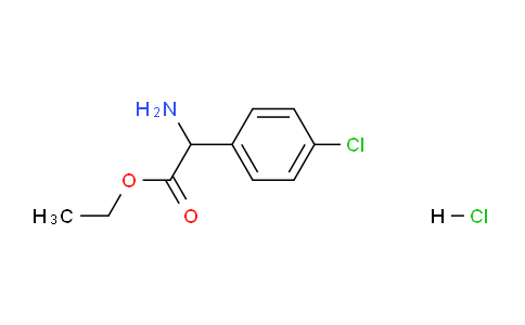 80589-50-0 | Ethyl a-Amino-4-chloro-benzeneacetate Hydrochloric Acid Salt