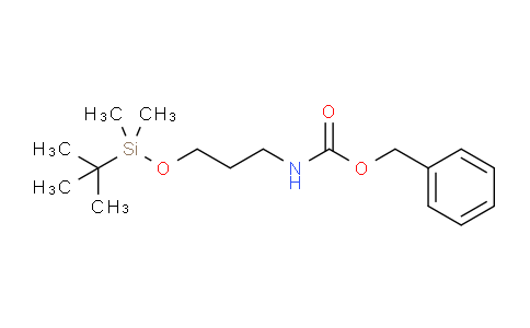 DY249N47 | 189130-78-7 | Carbamic acid, N-[3-[[(1,1-dimethylethyl)dimethylsilyl]oxy]propyl]-, phenylmethyl ester