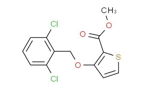 DY24A057 | 344268-42-4 | methyl 3-[(2,6-dichlorophenyl)methoxy]thiophene-2-carboxylate