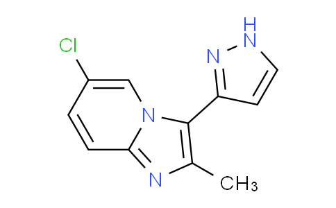 MC24A138 | 372198-32-8 | 6-Chloro-2-methyl-3-(1H-pyrazol-3-yl)imidazo[1,2-a]pyridine