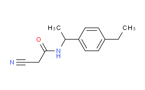 MC24A828 | 444907-84-0 | 2-Cyano-N-1-(4-ethylphenyl)ethylacetamide