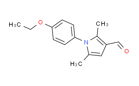 MC24B754 | 347331-41-3 | 1-(4-Ethoxyphenyl)-2,5-dimethyl-1H-pyrrole-3-carbaldehyde