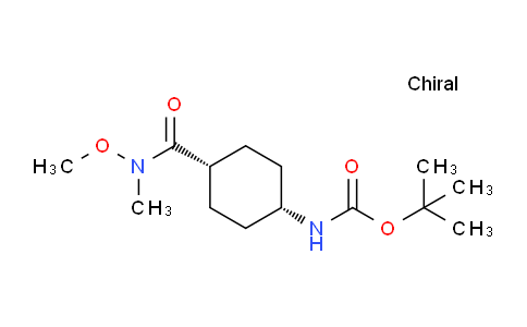 MC24C936 | 304873-79-8 | tert-Butyl cis-4-(N-methoxy-N-methylcarbamoyl)-cyclohexylcarbamate
