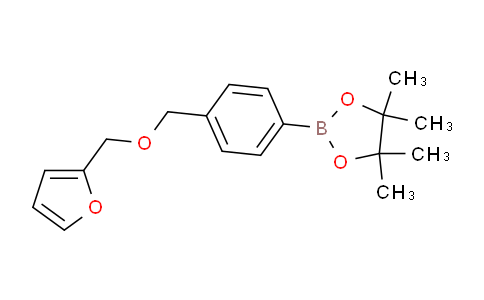 2246890-21-9 | 2-(4-((Furan-2-ylmethoxy)methyl)phenyl)-4,4,5,5-tetramethyl-1,3,2-dioxaborolane
