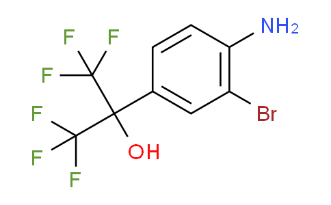 DY24H337 | 637347-75-2 | Benzenemethanol, 4-amino-3-bromo-α,α-bis(trifluoromethyl)-
