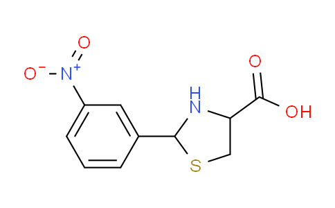 69570-81-6 | 4-Thiazolidinecarboxylic acid, 2-(3-nitrophenyl)-