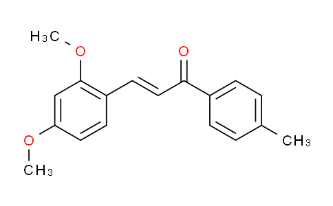 DY24N426 | 22920-53-2 | 2-PROPEN-1-ONE, 3-(2,4-DIMETHOXYPHENYL)-1-(4-METHYLPHENYL)-