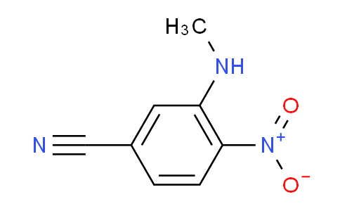 64910-48-1 | 3-(methylamino)-4-nitrobenzonitrile