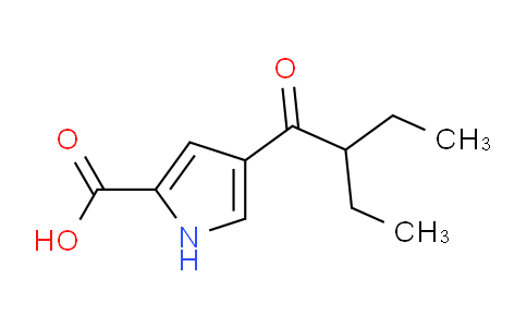 MC24N780 | 478249-22-8 | 4-(2-エチルブタノイル)-1H-ピロール-2-カルボン酸