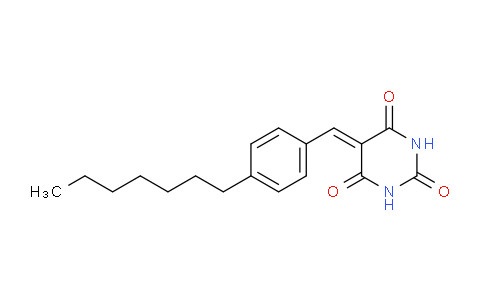 477856-90-9 | 5-(4-Heptylphenyl)methylene-2,4,6(1H,3H,5H)-pyrimidinetrione