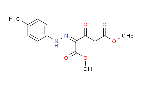 DY24T307 | 338751-67-0 | 1,5-dimethyl (2Z)-2-[2-(4-methylphenyl)hydrazin-1-ylidene]-3-oxopentanedioate