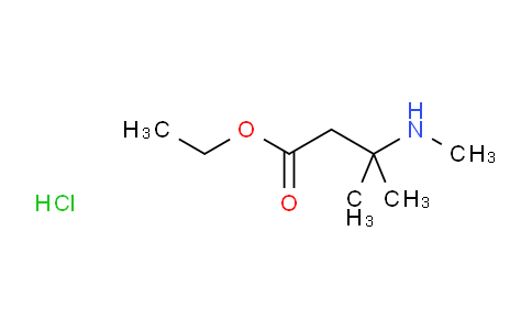 1423034-07-4 | Ethyl 3-methyl-3-(methylamino)butanoate hydrochloride