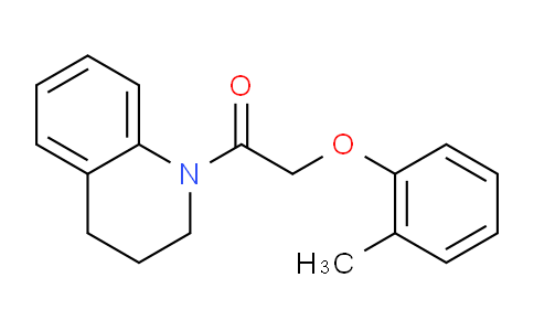 304676-35-5 | 2-(2-甲基苯氧基)-1-(1,2,3,4-四氢喹啉-1-基)乙-1-酮