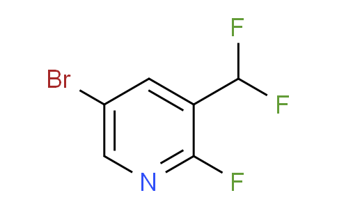 1805222-04-1 | 5-Bromo-3-(difluoromethyl)-2-fluoropyridine