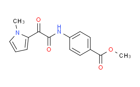 MC24U642 | 477872-00-7 | Methyl 4-{2-(1-methyl-1H-pyrrol-2-yl)-2-oxoacetylamino}benzenecarboxylate