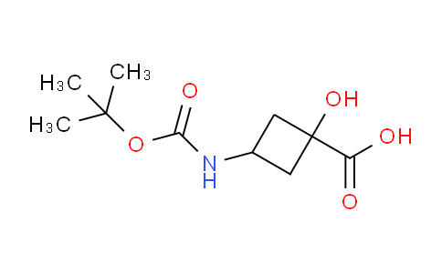 2725791-22-8 | 1-Hydroxy-3-[(2-methylpropan-2-yl)oxycarbonylamino]cyclobutane-1-carboxylic acid