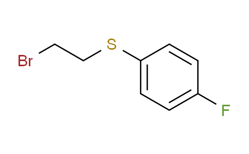 339363-85-8 | 1-(2-溴乙基)硫烷基-4-氟苯