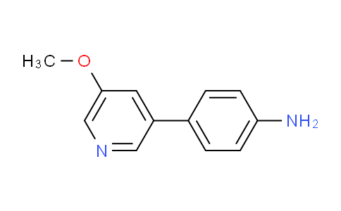 MC24Y802 | 1552560-50-5 | 4-(5-METHOXYPYRIDIN-3-YL)ANILINE