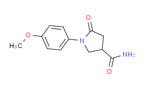 MC24Z635 | 443638-17-3 | 1-(4-Methoxyphenyl)-5-oxopyrrolidine-3-carboxamide