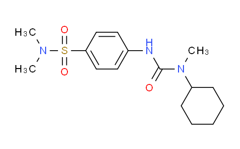 692732-95-9 | 1-cyclohexyl-3-[4-(dimethylsulfamoyl)phenyl]-1-methylurea
