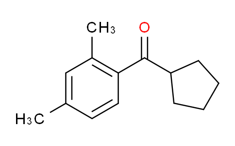 MC250E28 | 898791-50-9 | Cyclopentyl 2,4-dimethylphenyl ketone