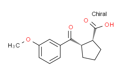 732253-60-0 | 顺式-2-(3-甲氧基苯甲酰)环戊烷-1-羧酸