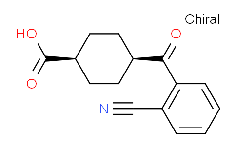 735269-94-0 | 顺式-4-(2-氰基苯甲酰)环己烷-1-羧酸