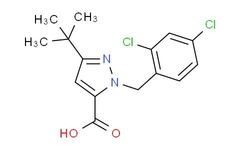 306937-02-0 | 3-(叔丁基)-1-(2,4-二氯苄基)-1H-吡唑-5-羧酸