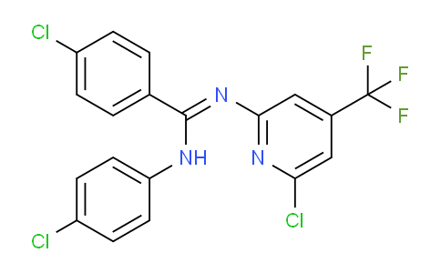 MC251S09 | 1311283-67-6 | 4-Chloro-N-(4-chloro-phenyl)-N'-(6-chloro-4-trifluoromethyl-pyridin-2-yl)-benzamidine