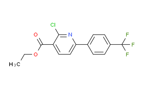 1261802-95-2 | Ethyl 2-chloro-6-[4-(trifluoromethyl)phenyl]pyridine-3-carboxylate