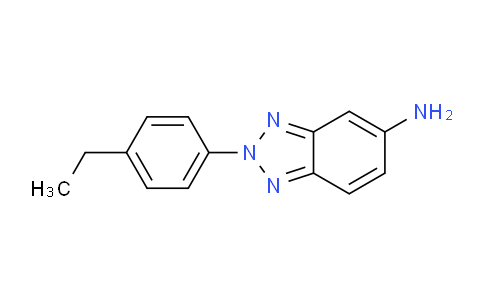 429643-68-5 | 2-(4-ethylphenyl)-2H-1,2,3-benzotriazol-5-amine