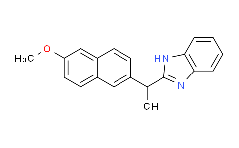 709007-50-1 | 2-[1-(6-Methoxy-2-naphthyl)ethyl]-1H-benzimidazole