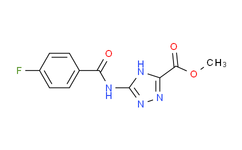 328108-09-4 | 5-(4-氟苯甲酰氨基)-4H-1,2,4-三唑-3-羧酸甲酯