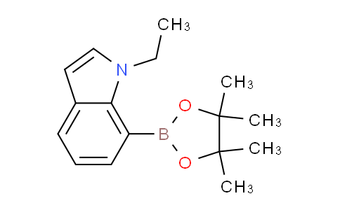 DY255F79 | 2621938-66-5 | 1-Ethyl-7-(4,4,5,5-tetramethyl-1,3,2-dioxaborolan-2-yl)-1H-indole