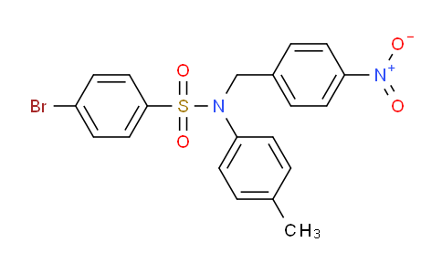 332156-42-0 | 4-溴-N-(4-硝基苄基)-N-对甲苯基苯磺酰胺