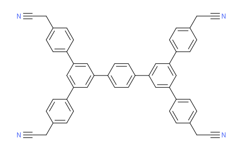 MC255M94 | 2803477-26-9 | 2,2',2'',2'''-(1,4-Phenylenebis([1,1':3',1''-terphenyl]-5',4,4''-triyl))tetraacetonitrile