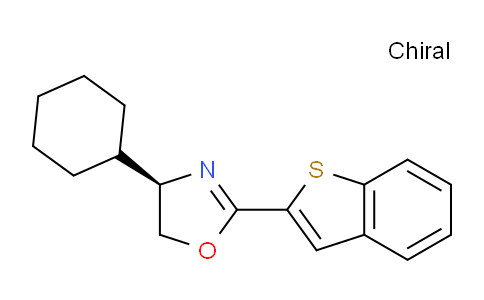 2828438-77-1 | (R)-2-(苯并[b]噻吩-2-基)-4-环己基-4,5-二氢恶唑