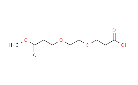 CAS No. 2089292-48-6, 3-(2-(3-Methoxy-3-oxopropoxy)ethoxy)propanoic acid