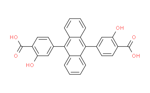 2061959-77-9 | 4,4'-(Anthracene-9,10-diyl)bis(2-hydroxybenzoic acid)