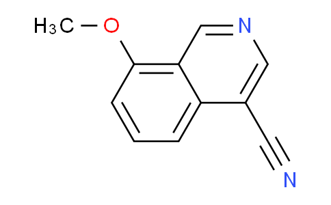 DY256R74 | 1231761-42-4 | 8-Methoxyisoquinoline-4-carbonitrile