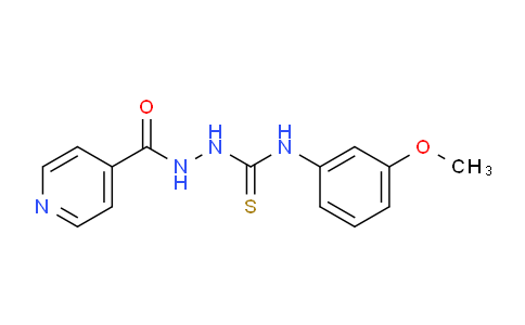901286-50-8 | 2-Isonicotinoyl-N-(3-methoxyphenyl)hydrazine-1-carbothioamide