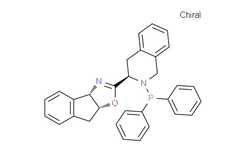 2757084-36-7 | (3aS,8aR)-2-((R)-2-(二苯基膦基)-1,2,3,4-四氢异喹啉-3-基)-3a,8a-二氢-8H-茚并[1,2-d]恶唑