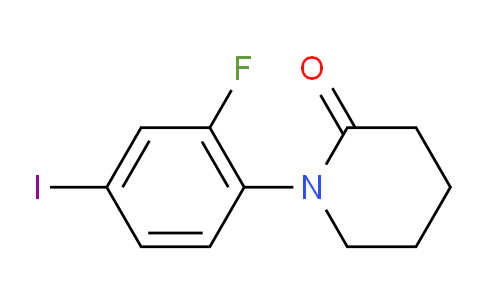916590-30-2 | 1-(2-fluoro-4-iodophenyl)piperidin-2-one