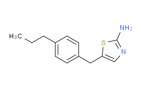 923116-77-2 | 5-(4-propylphenyl)methyl-1,3-thiazol-2-amine