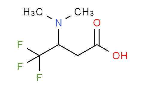 1263281-69-1 | 3-(Dimethylamino)-4,4,4-trifluorobutanoic acid