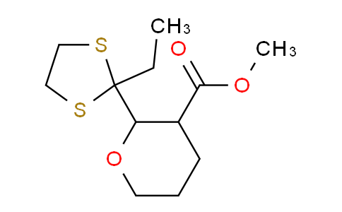 1193387-74-4 | methyl 2-(2-ethyl-1,3-dithiolan-2-yl)oxane-3-carboxylate